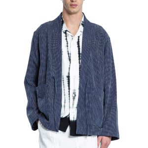 Aizome Sashiko Noragi Jacket