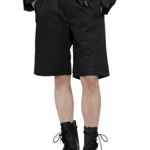 44 LABEL GROUP MAN BLACK SHORTS