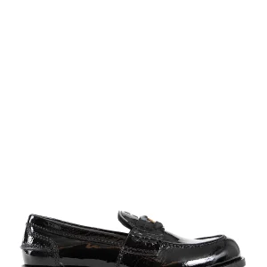 Patent Leather Penny Loafers