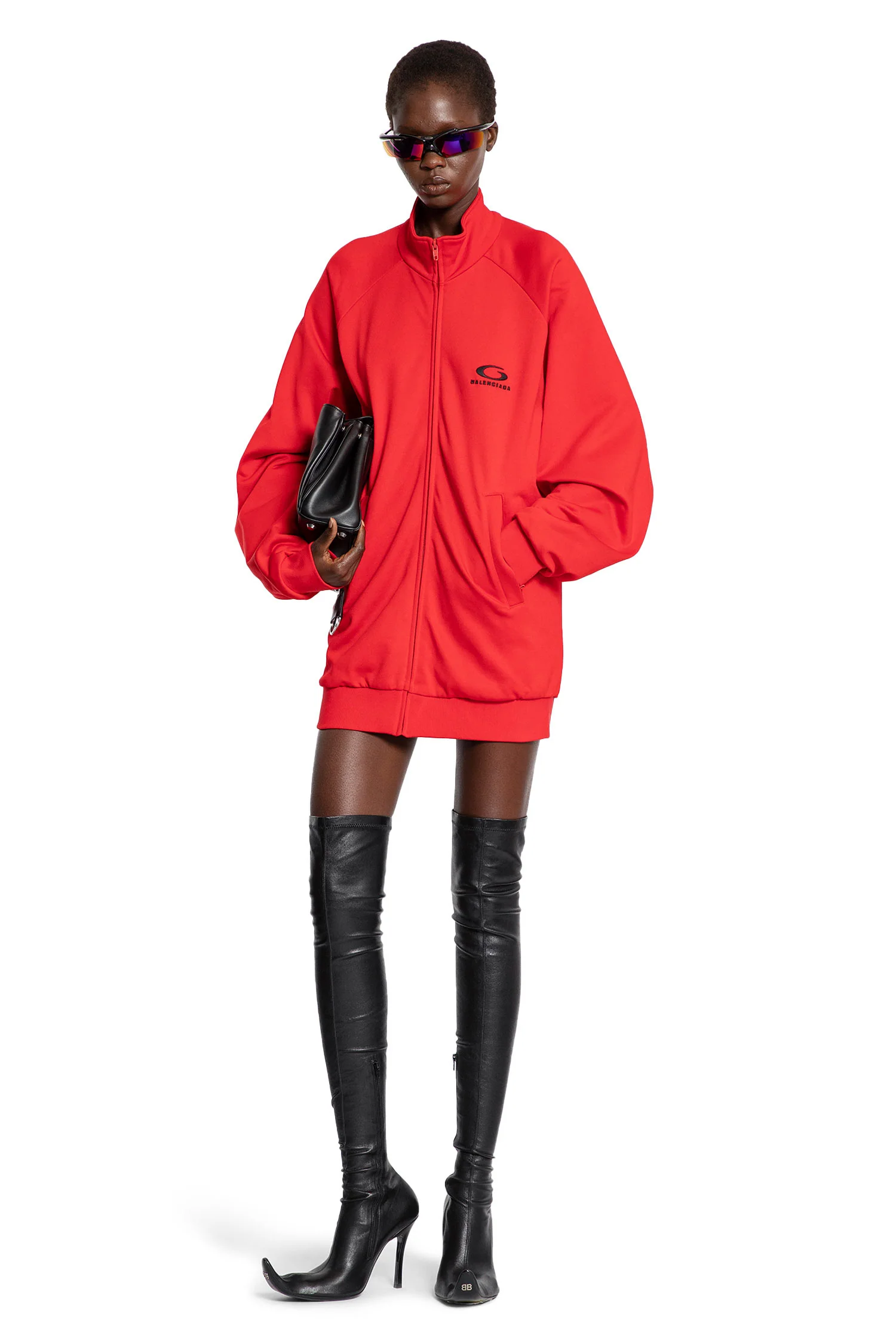 Open Back Tracksuit Dress