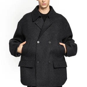 Wool Felt Blouson Jacket