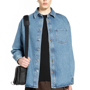 Anagram Overshirt in Denim